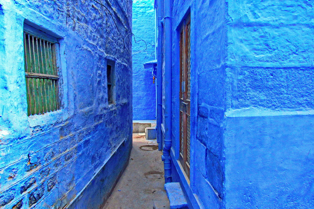 Блакитне місто Джодхпур в Раджастані, Індія