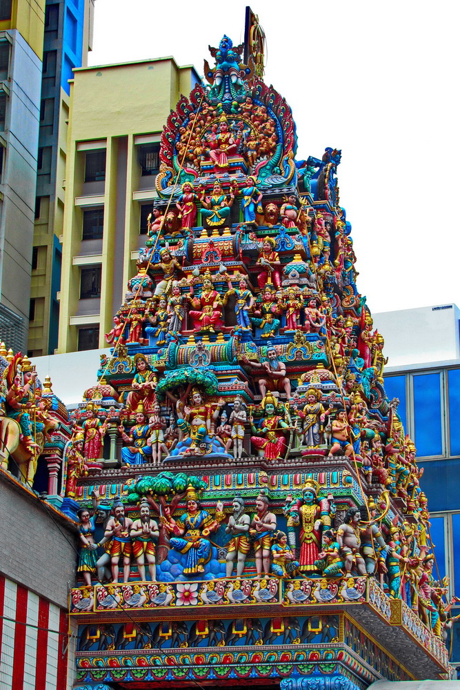 Індійський храм в Сінгапурі