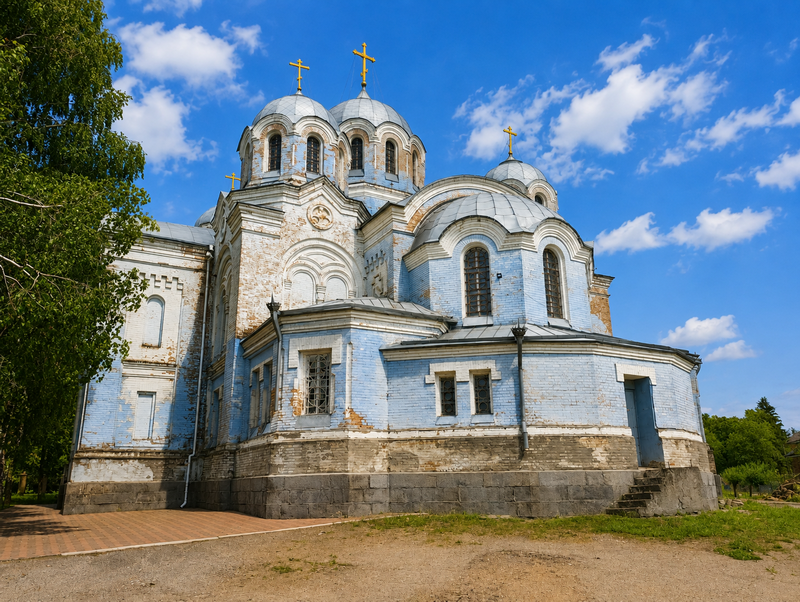 Вознесенський собор із боку вівтарної частини