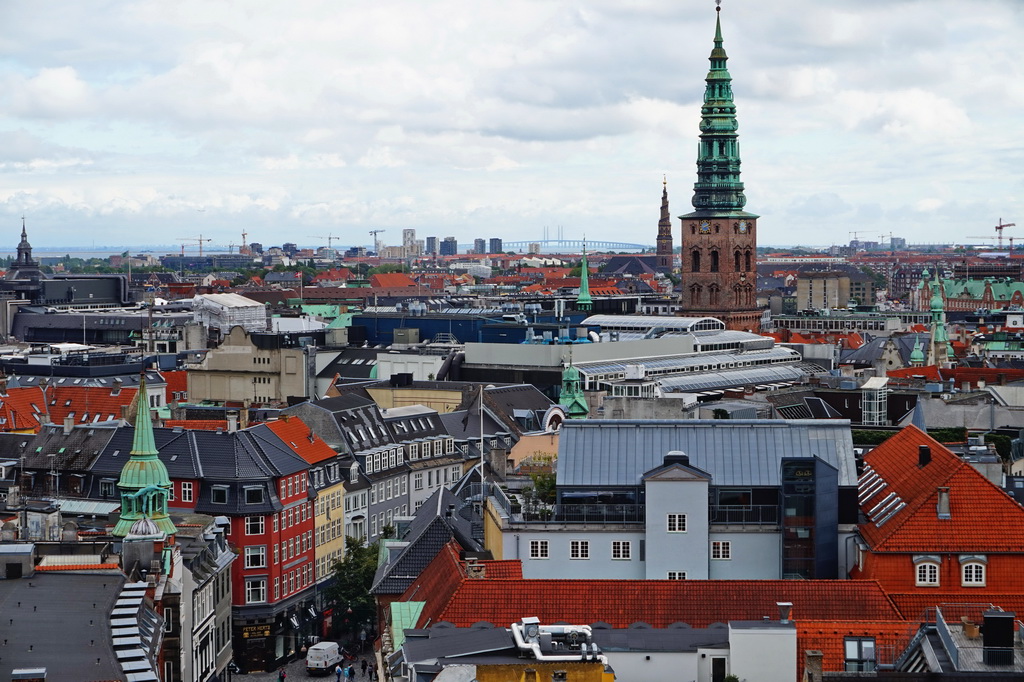 Вид на Копенгаген з Круглої вежі