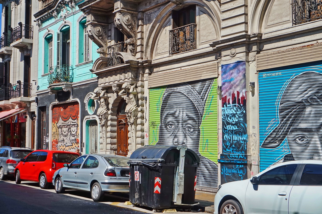 Графіті в районі Сан-Тельмо в Буенос-Айресі