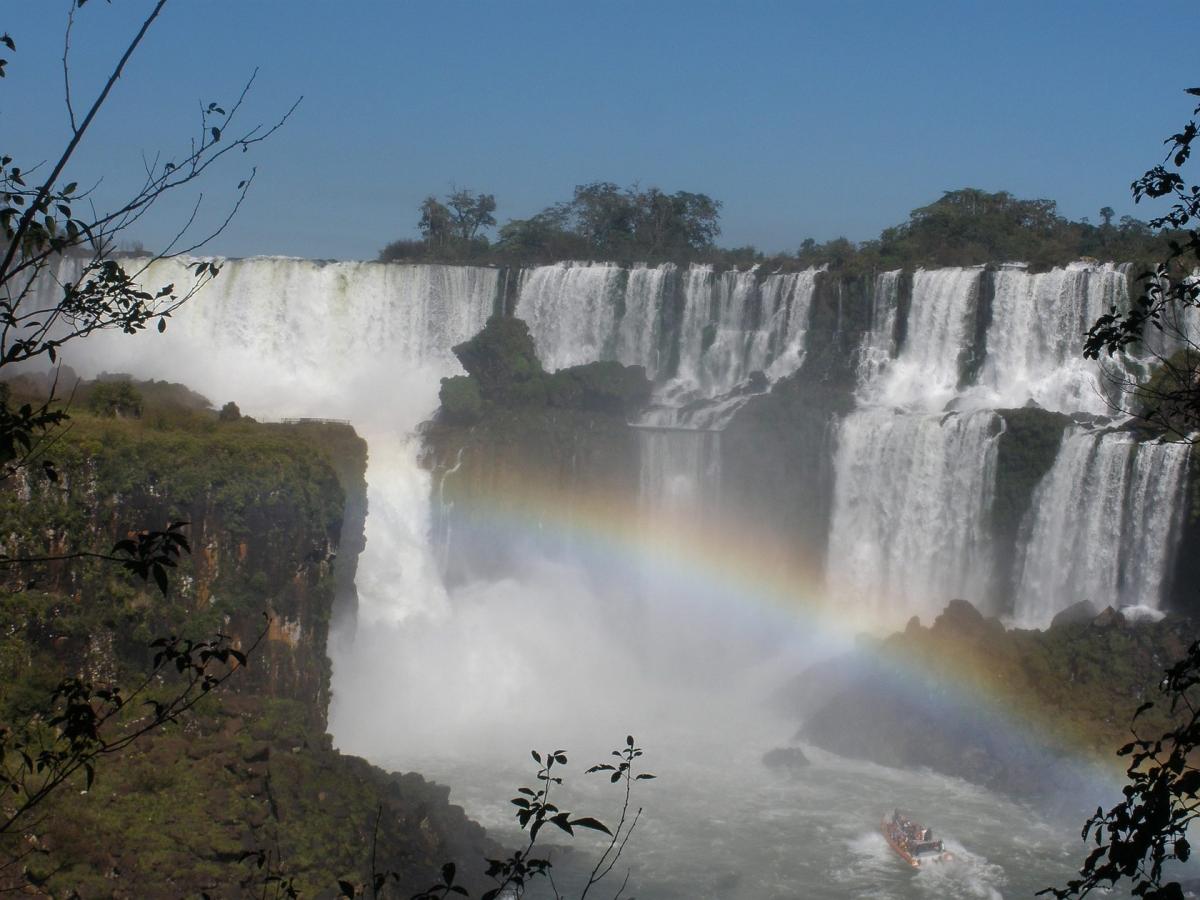 Водоспади Ігуасу в Бразилії/Аргентині