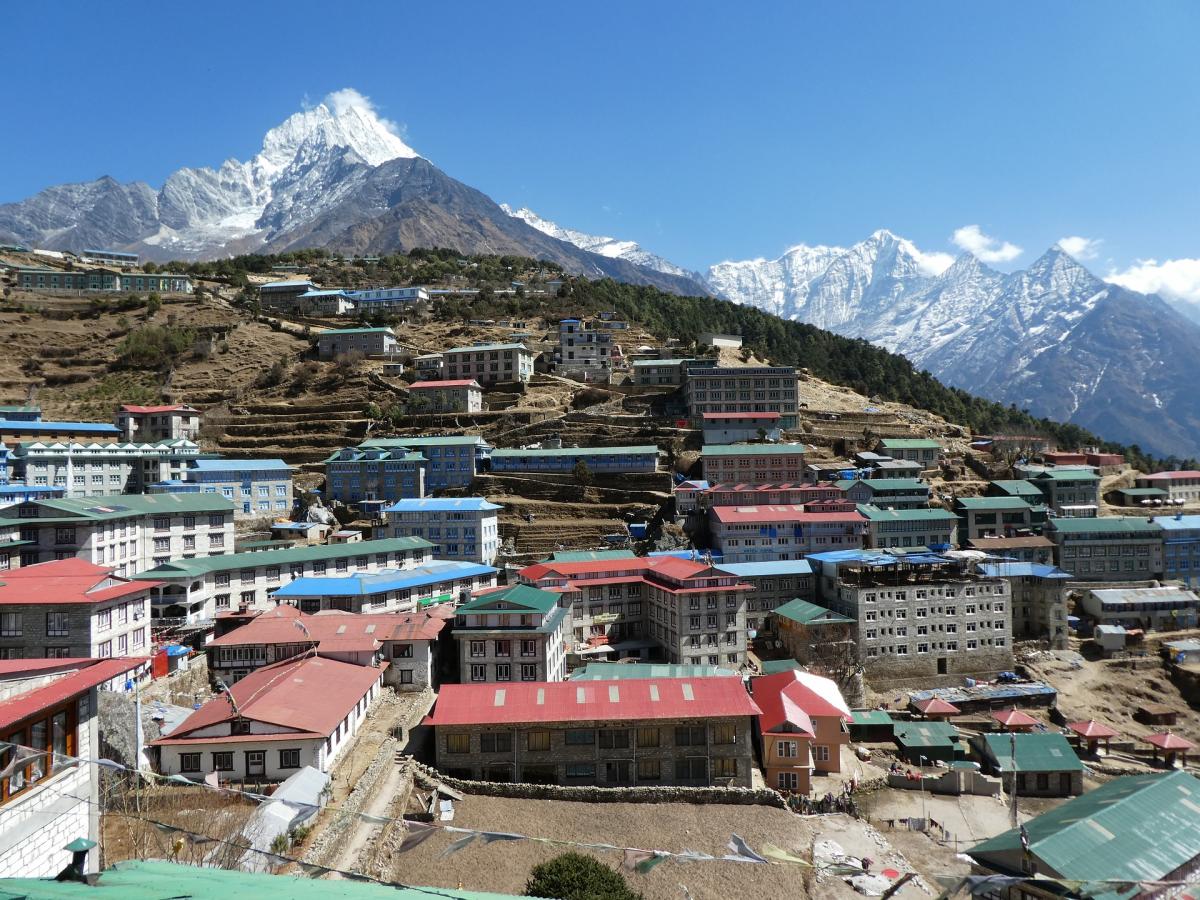 Намче-Базар - столиця шерпів (Непал)