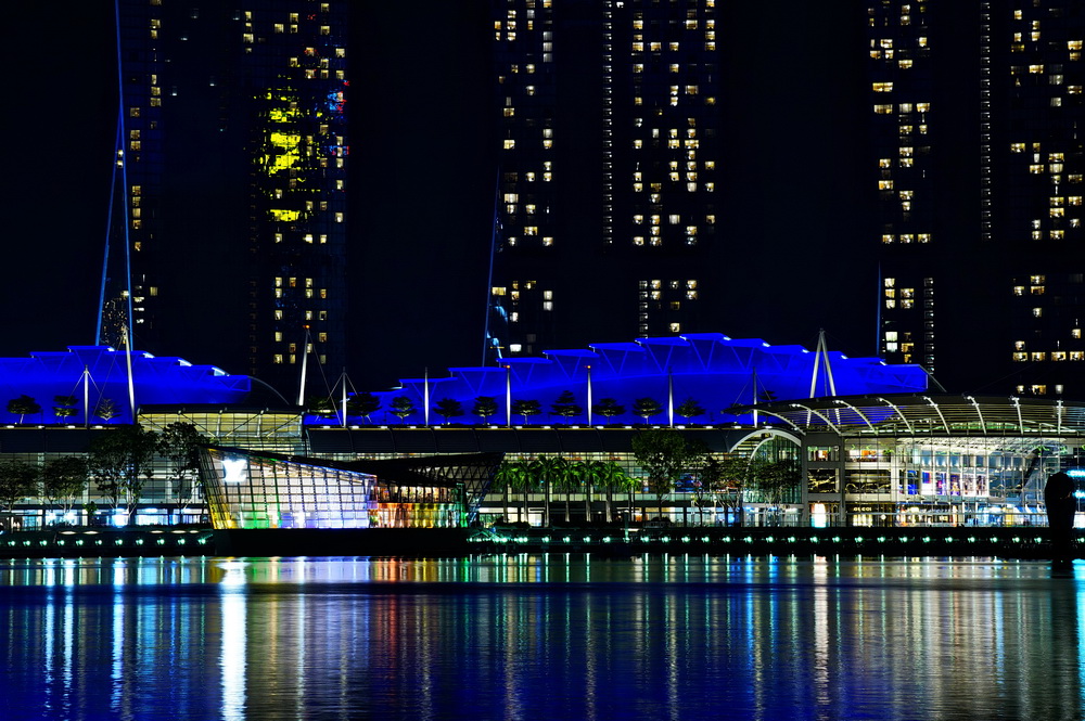 Нічний Сінгапур: Marina Bay Sands