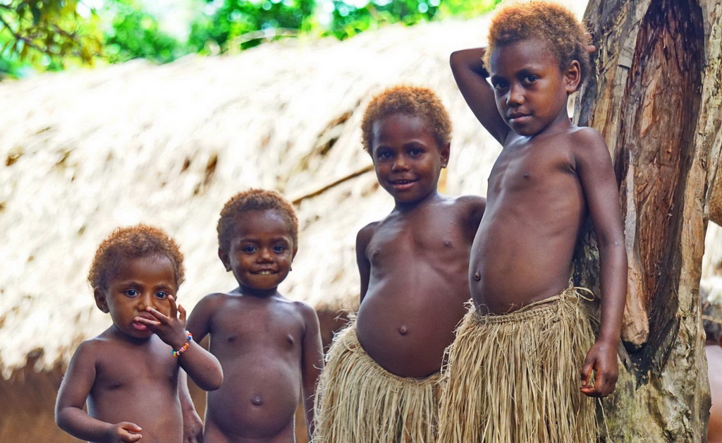 Діти острова Танна (Вануату)